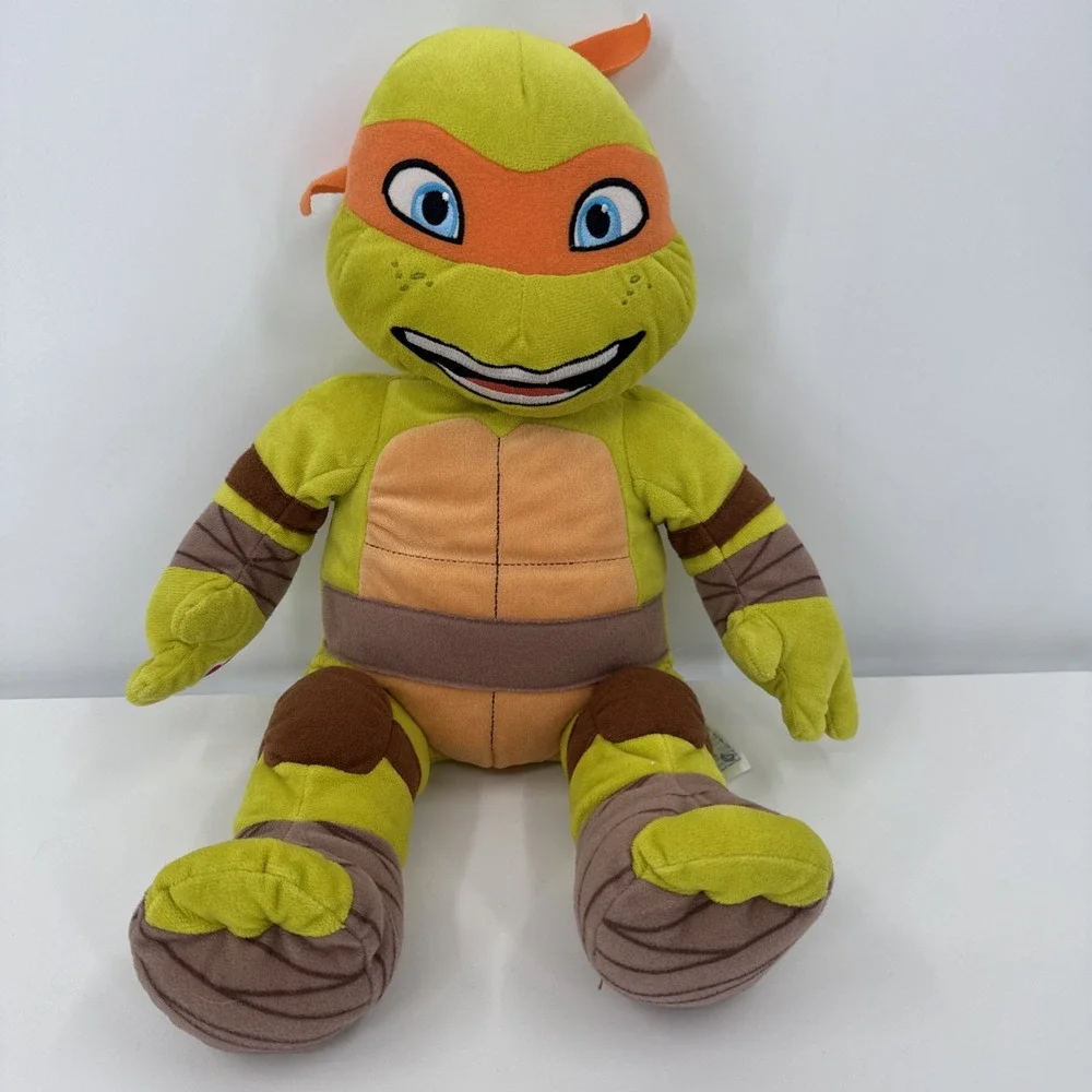 Teenage Mutant Ninja‎ Turtle Build A Bear Michelangelo Stuffed Animal Plush 18